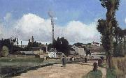 Camille Pissarro, Banks of the Oise at Pontoise